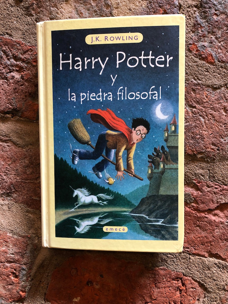 ^Harry Potter Y La Piedra Filosofal First Edition