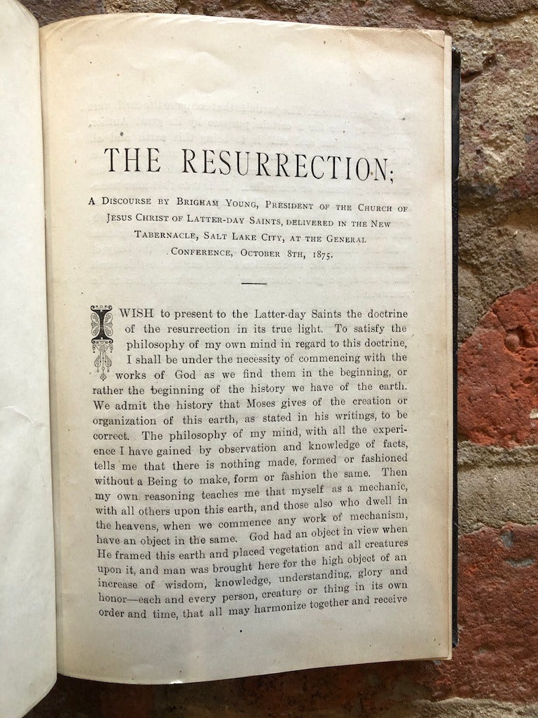 LDS Pamphlets  The Resurrection,Celebration of Pioneer Day