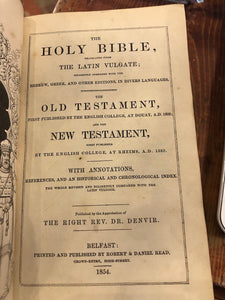 ^Douay Bible 1854
