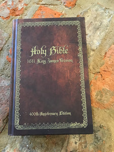 ^Holy Bible 1611 King James Version, 400th Anniversary Edition