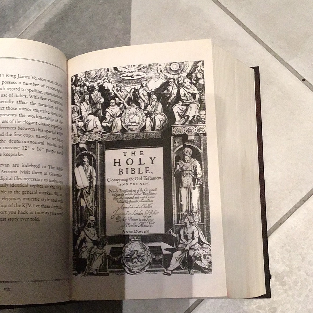 ^Holy Bible 1611 King James Version, 400th Anniversary Edition