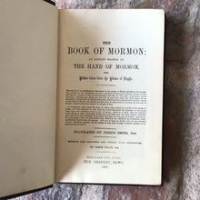 Load image into Gallery viewer, ^Book of Mormon 1907