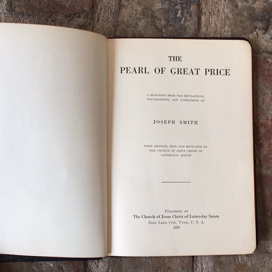 ^Pearl of Great Price 1923