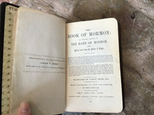 Load image into Gallery viewer, ^Book of Mormon 1880