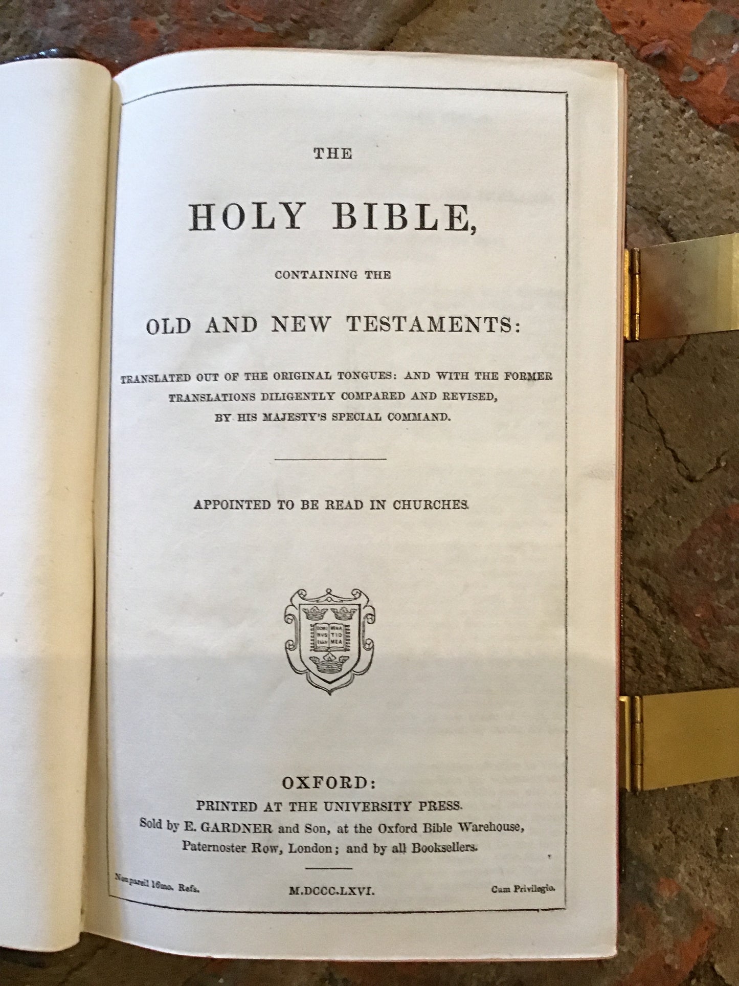 ^Holy Bible 1866